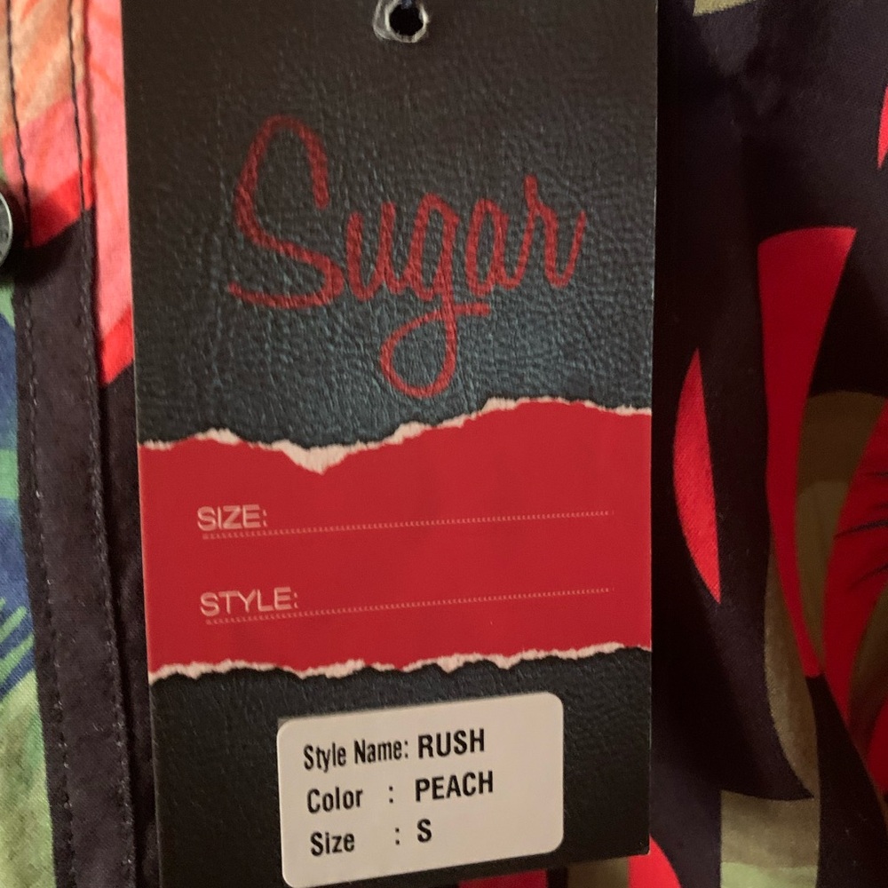 Men’s Sugar “That Shirt is Sweet” Button Down-Small-NWT - Picture 5 of 6